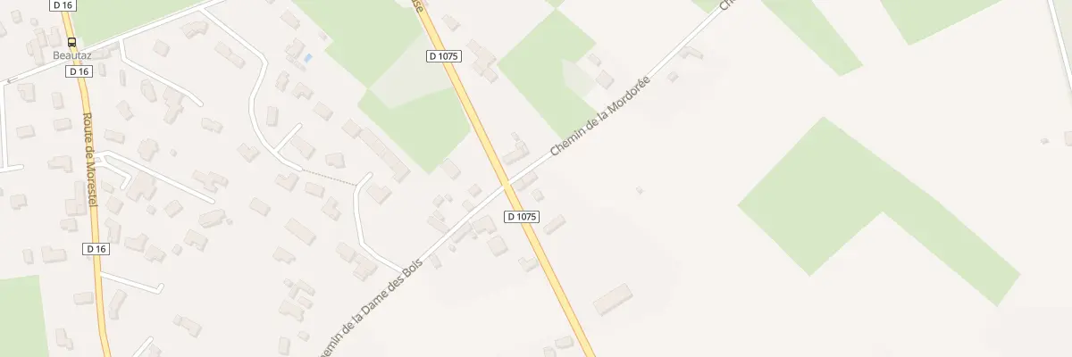 Plan du 24 Che de la Mordorée à Vézeronce-Curtin
