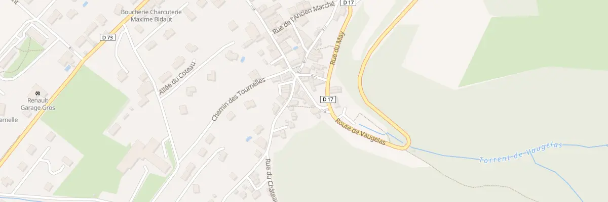 Plan du 28 Rte de Vaugelas à Val-de-Virieu