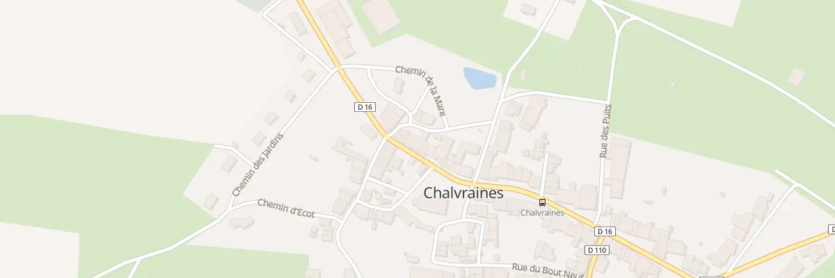 Plan du 3 Gr Grande Rue à Chalvraines