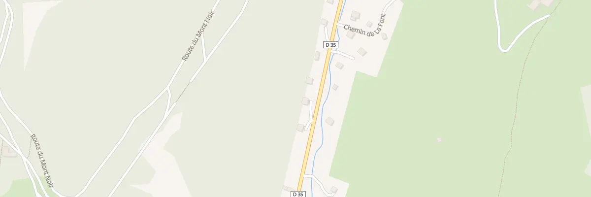 Plan du 4161 Rte du Col de Romeyère à Rencurel