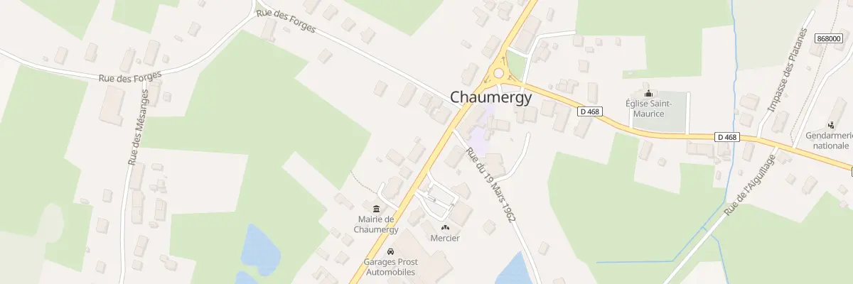 Plan du 28 Grande Rue de la Bresse à Chaumergy