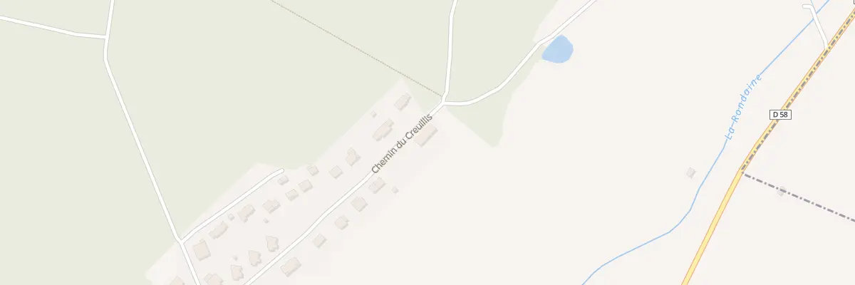 Plan du 14 Che du Creuillis à Desnes