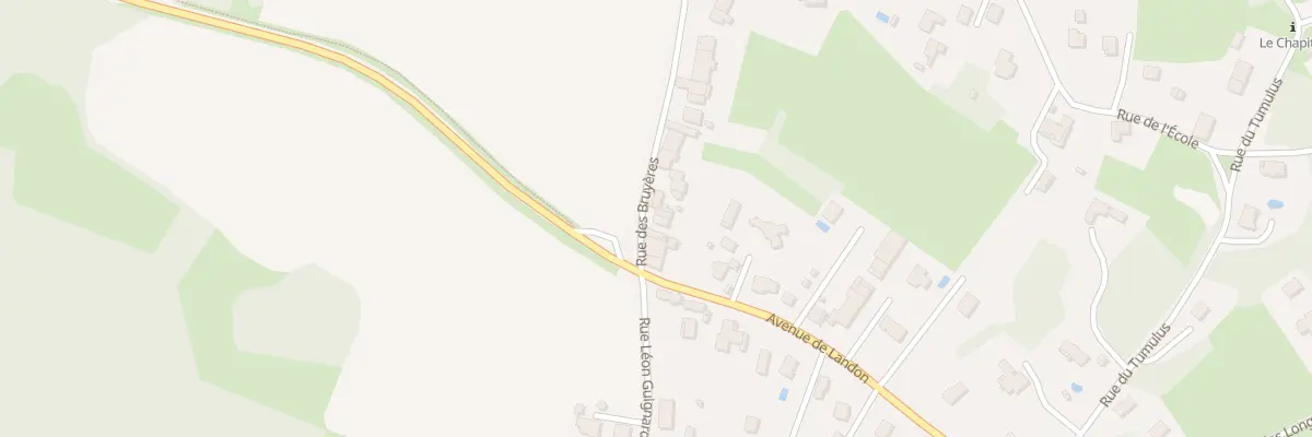 Plan du 5 Rue de Bruyeres à Dole