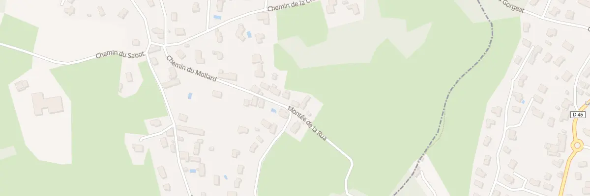 Plan du 370 Chem du Mollard à Beaucroissant