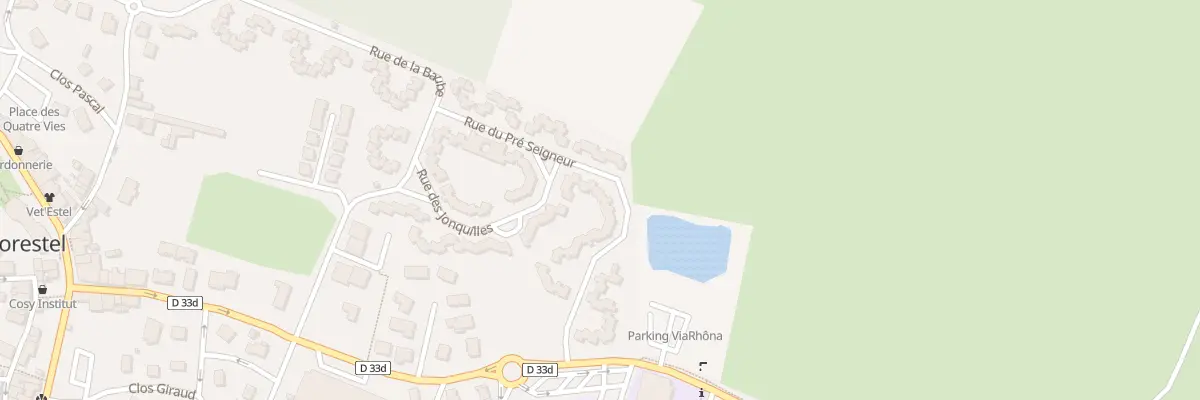 Plan du 32 Rue du Pré Seigneur à Morestel