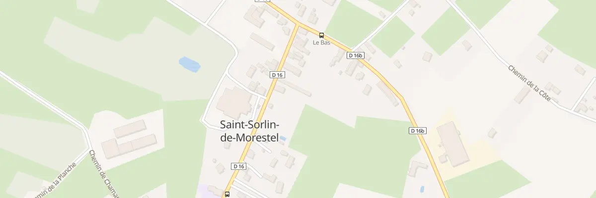 Plan du 117 Rte du Village à Saint-Sorlin-de-Morestel