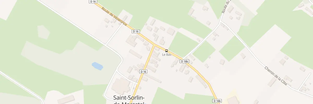 Plan du 17 Rte du Village à Saint-Sorlin-de-Morestel