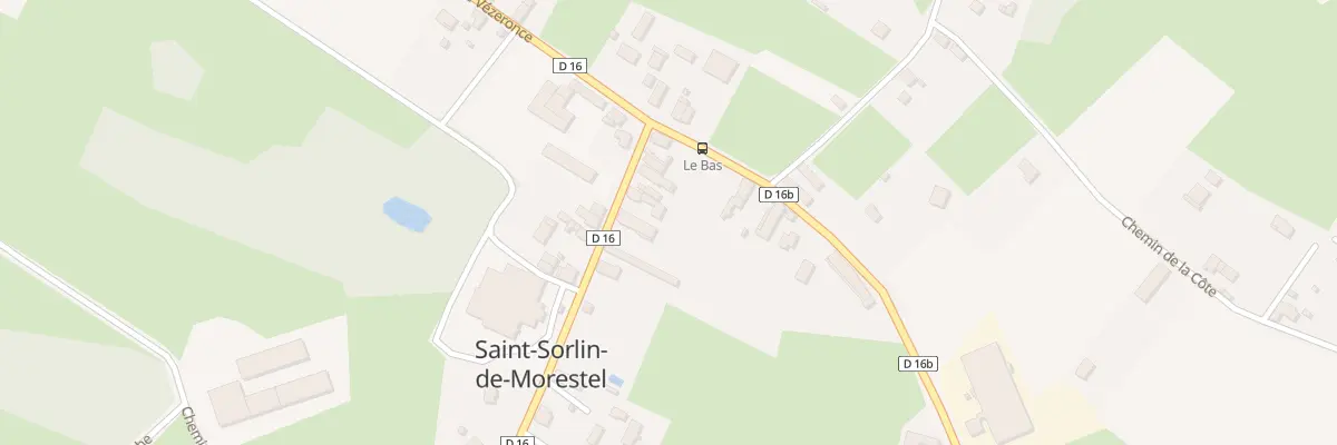 Plan du 63 Rte du Village à Saint-Sorlin-de-Morestel