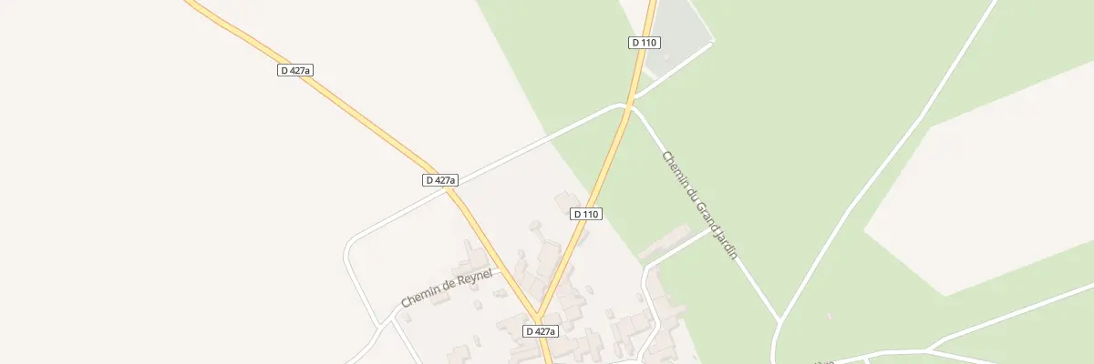 Plan du 8 Rte de Grand à Aillianville