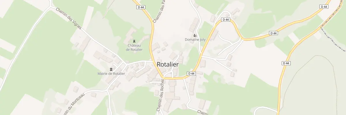 Plan du 5080 Au Village à Rotalier
