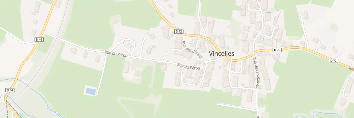 Plan du 8 Rue des Bérard à Val-Sonnette
