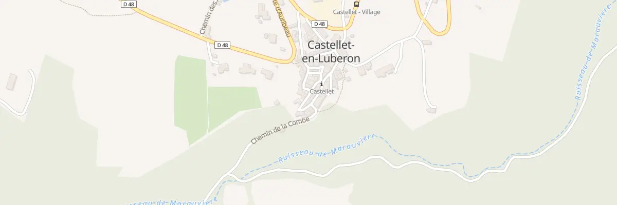 Plan du 9 Rue de la Chatterie à Castellet-en-Luberon