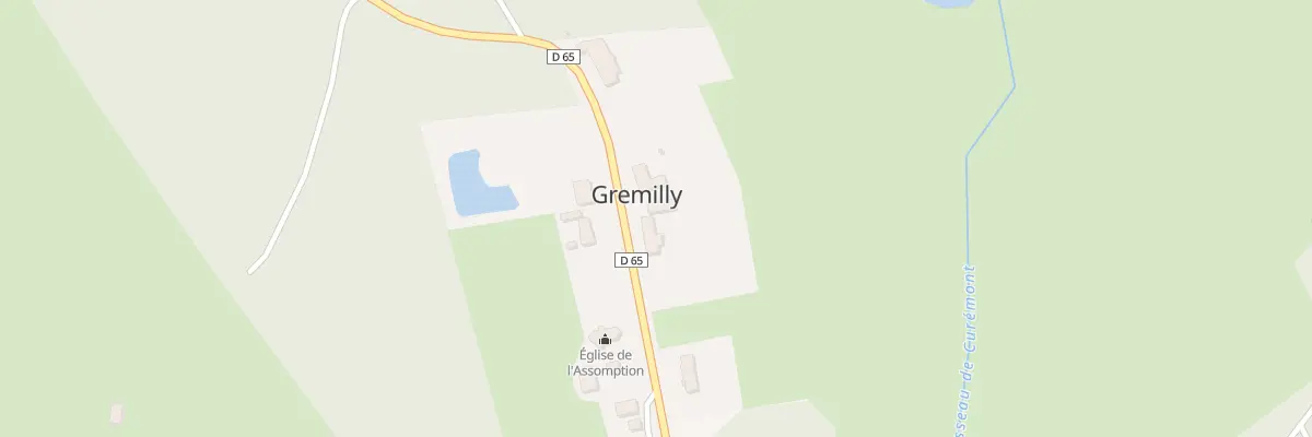 Plan du 7 Gr Grande Rue à Gremilly