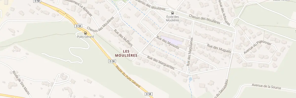 Plan du 1 Rue des Marguerites à Mimet
