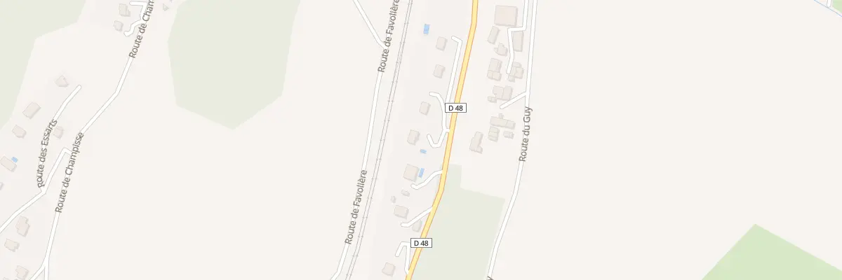 Plan du 501 Rte des Grandes Vignes à Poliénas