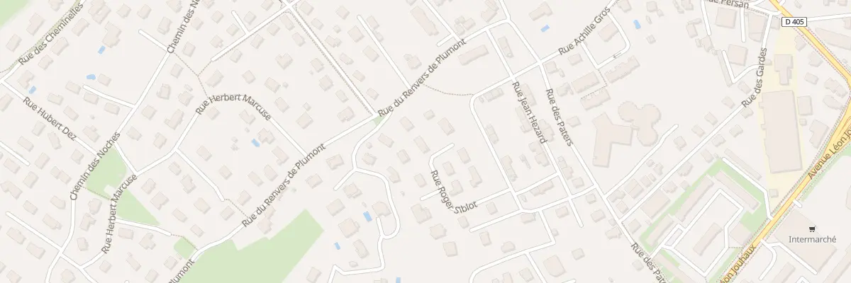 Plan du 36 Rue Roger Siblot à Dole