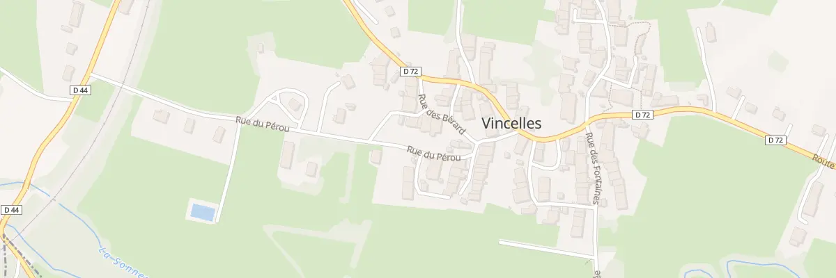 Plan du 10 Rue des Bérard à Val-Sonnette