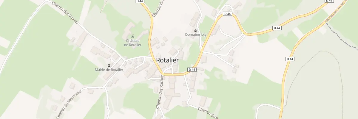 Plan du 8 Les Cours à Rotalier