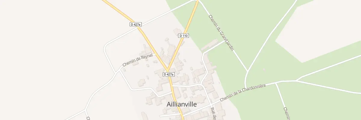 Plan du 3 Rte de Grand à Aillianville