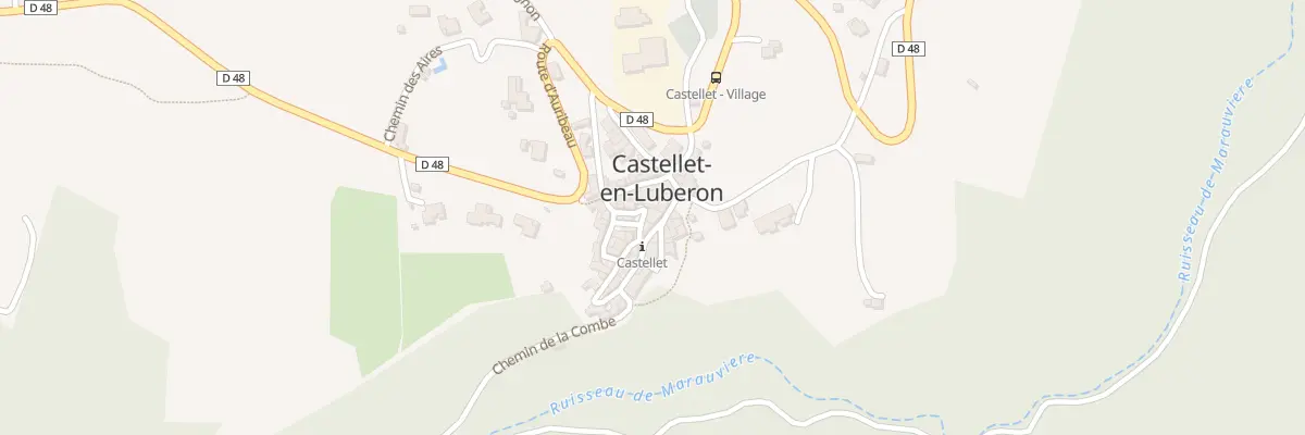 Plan du 4 Pl du Four Communal à Castellet-en-Luberon