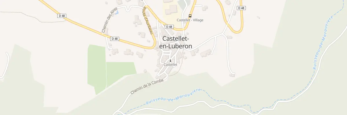 Plan du 9 Rue César Moulin à Castellet-en-Luberon