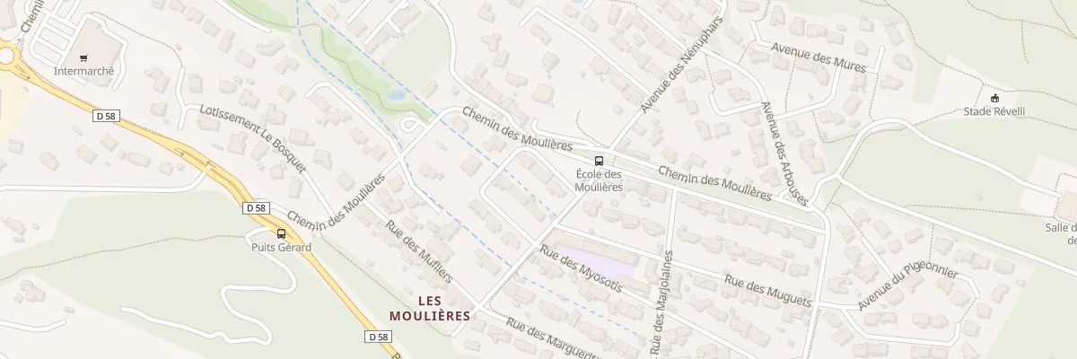 Plan du 10 Rue des Mimosas à Mimet