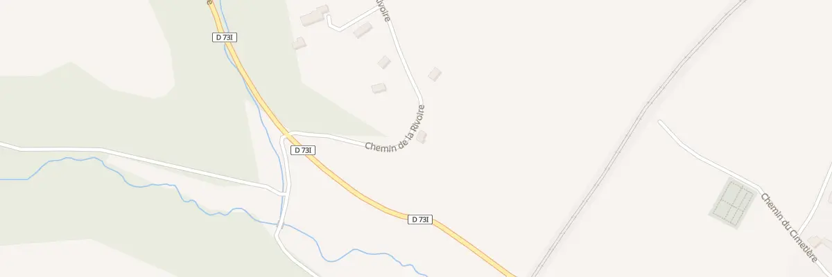 Plan du 160 Mte de la Rivoire à Chélieu