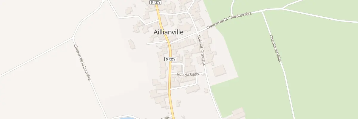 Plan du 9002 Rue du Four à Aillianville