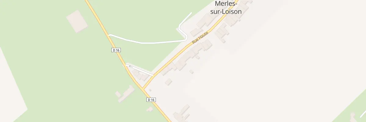 Plan du 23 Rue Haute à Merles-sur-Loison