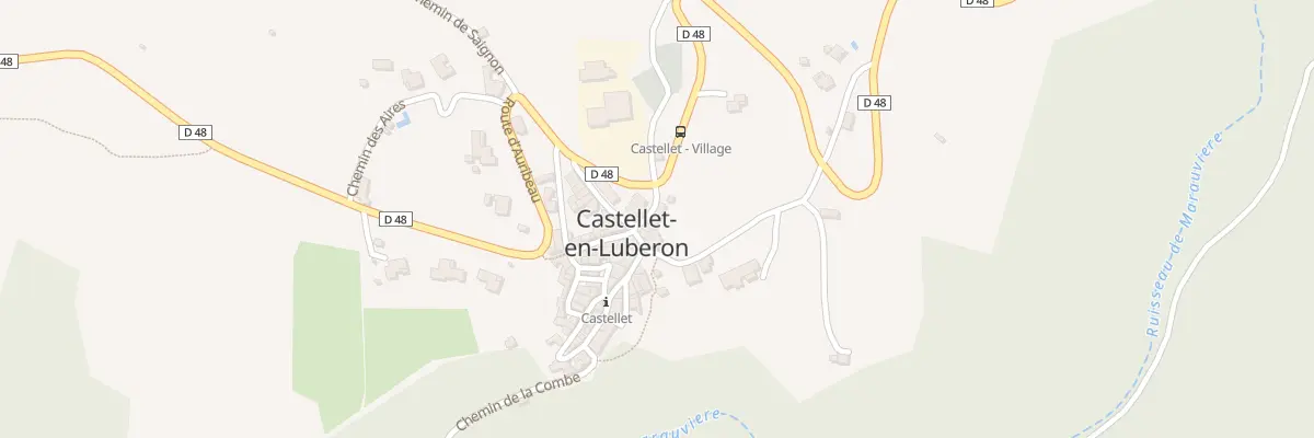 Plan du 5002 Village à Castellet-en-Luberon
