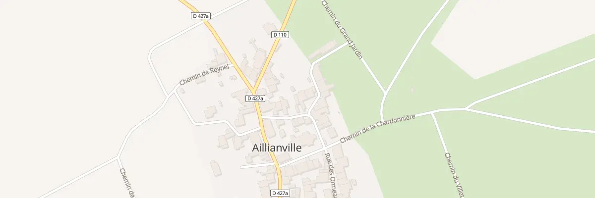 Plan du 10 Rue de l’Eglise à Aillianville