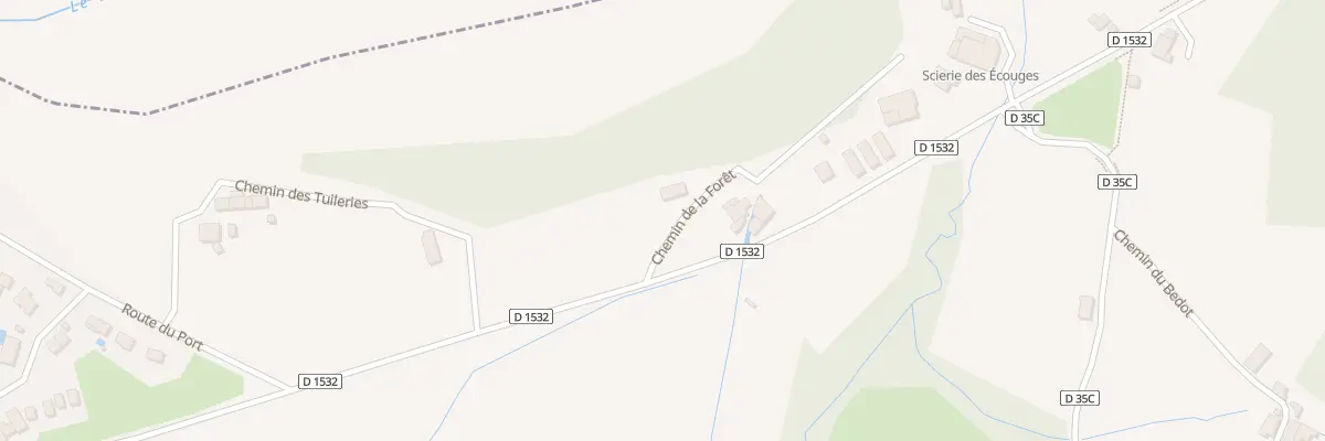 Plan du 935 Che de la Forêt à Saint-Gervais