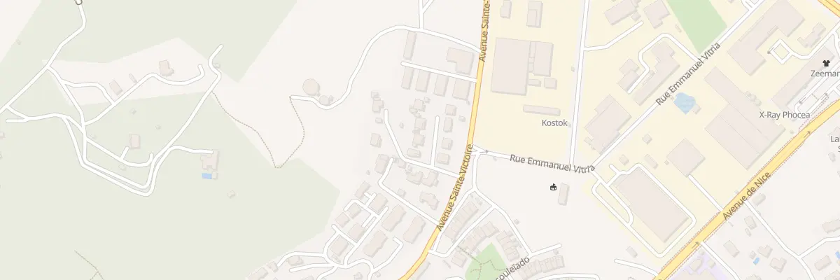 Plan du 643 Av Sainte-Victoire à Gardanne