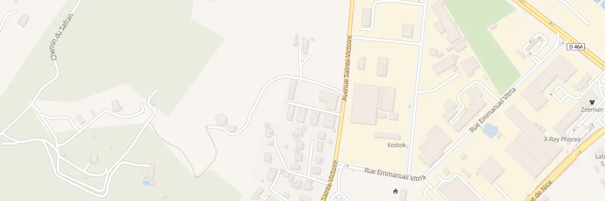 Plan du 767 Av Sainte-Victoire à Gardanne