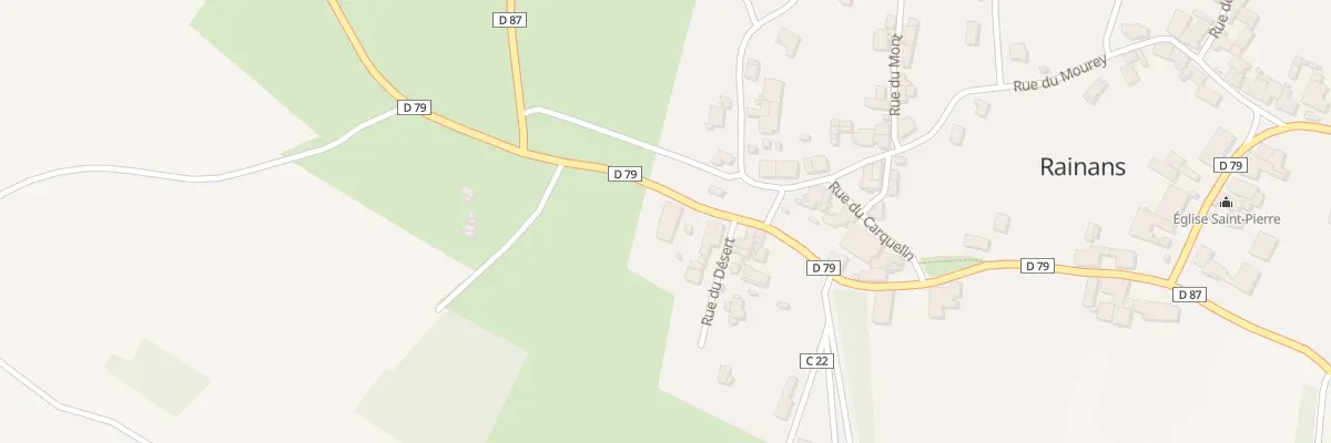Plan du 16 Rue Roger Gabriel de Toytot à Rainans