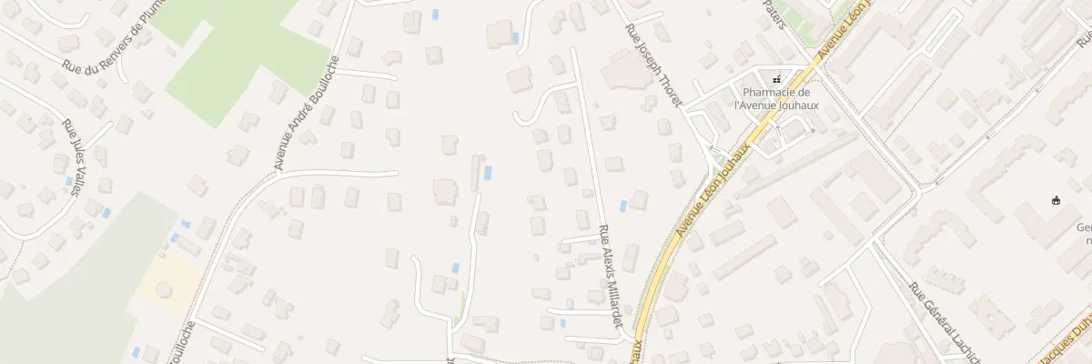 Plan du 22 Rue Alexis Millardet à Dole
