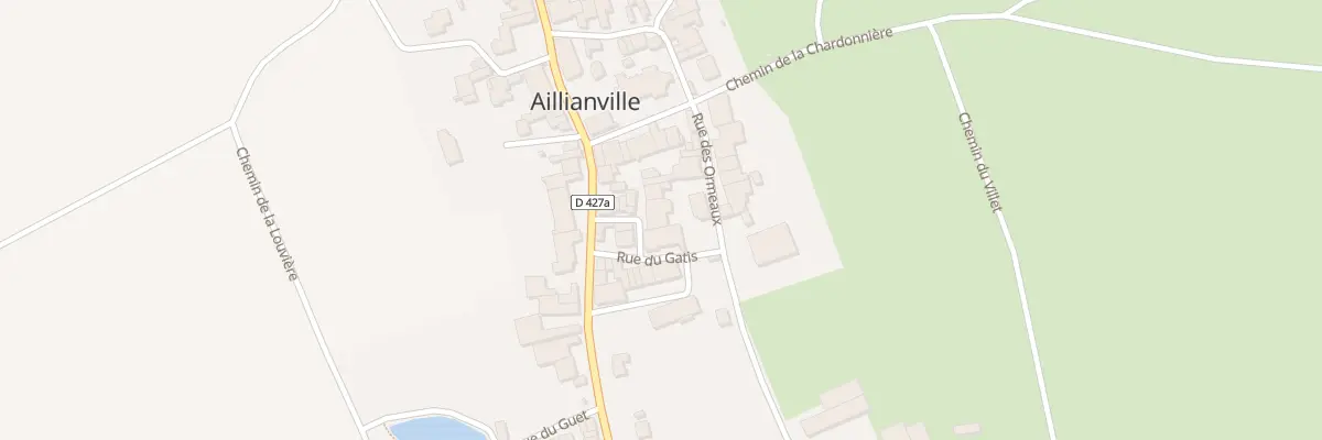 Plan du 9005 Rue du Four à Aillianville