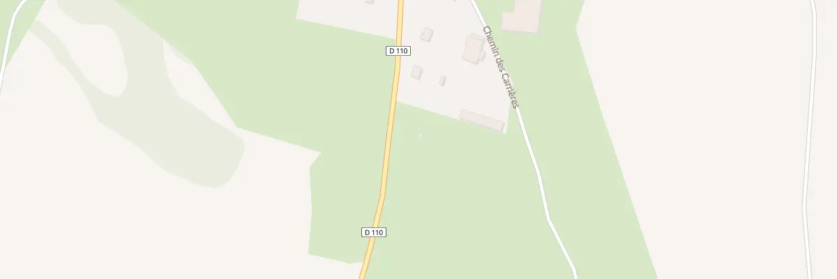 Plan du 25 Rte de Clinchamp à Chalvraines