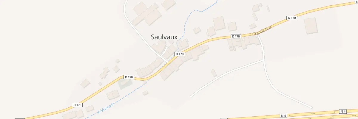 Plan du 16 Gr Grande Rue à Saulvaux