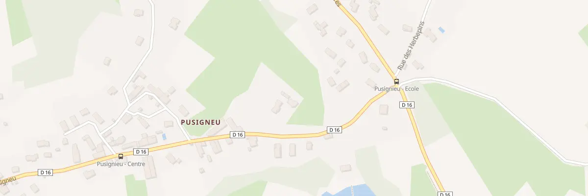 Plan du 214 Vc Grande Rue de Pusignieu à Creys-Mépieu