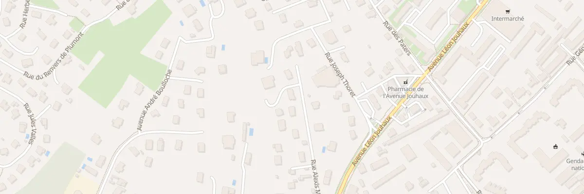 Plan du 28 Rue Alexis Millardet à Dole