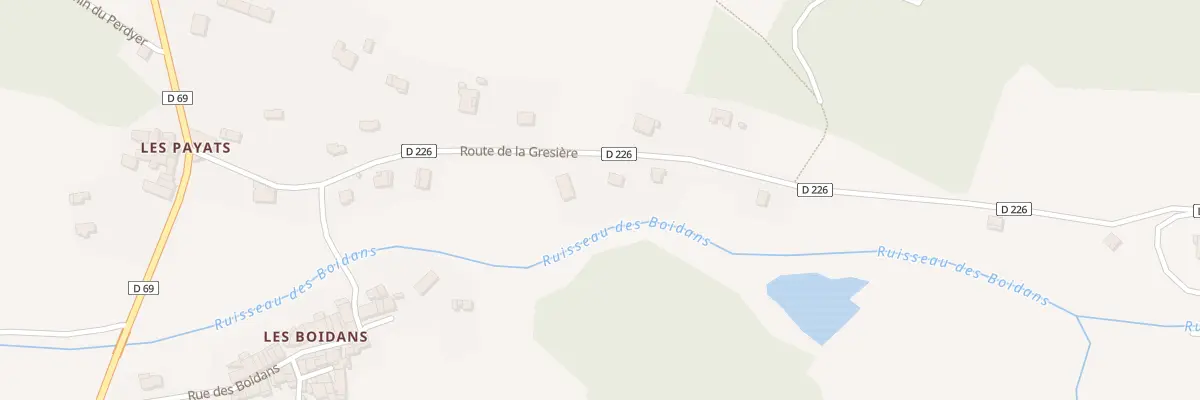 Plan des Chanos à Menglon