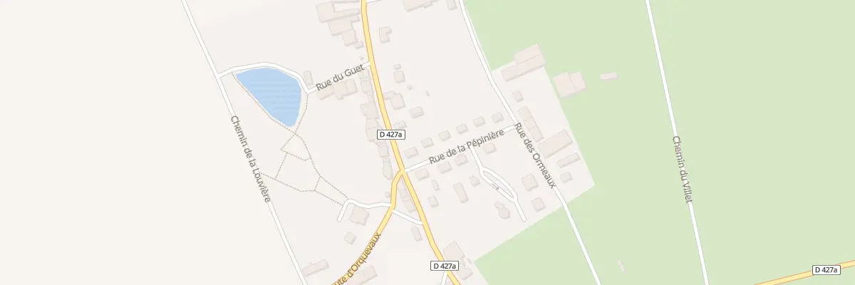 Plan du 4 Rue de la Pepiniere à Aillianville