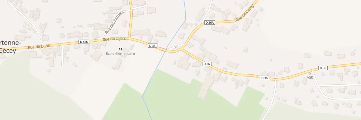 Plan du 1 Rue de la Gare à Essertenne-et-Cecey