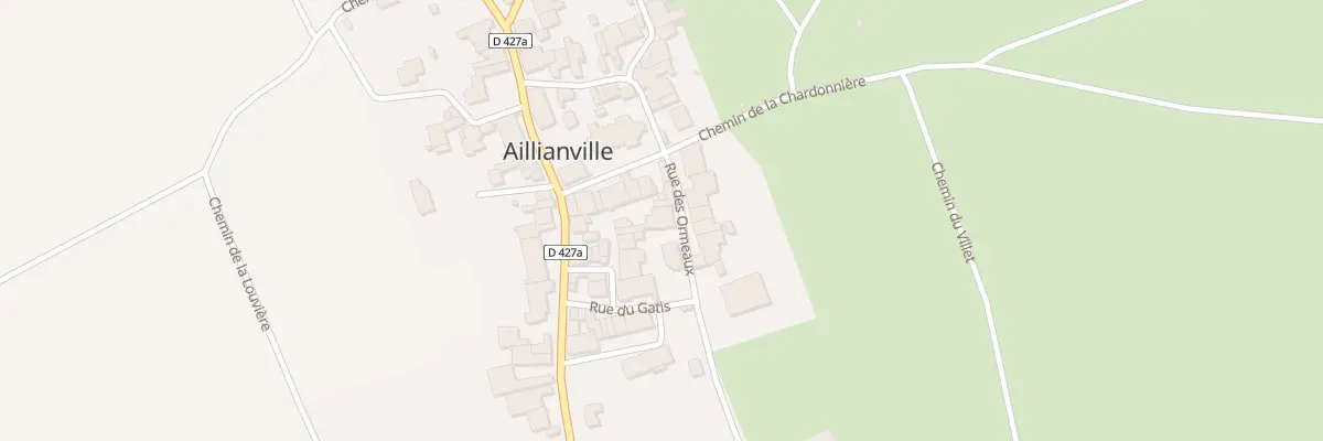 Plan du 7 Rue des Ormeaux à Aillianville