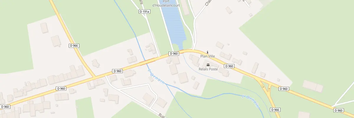 Plan du 4 Rue d’Abainville à Houdelaincourt