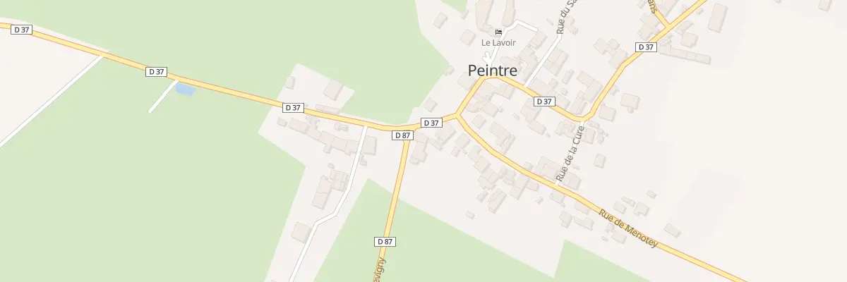 Plan du 5 Rue d’Auxonne à Peintre