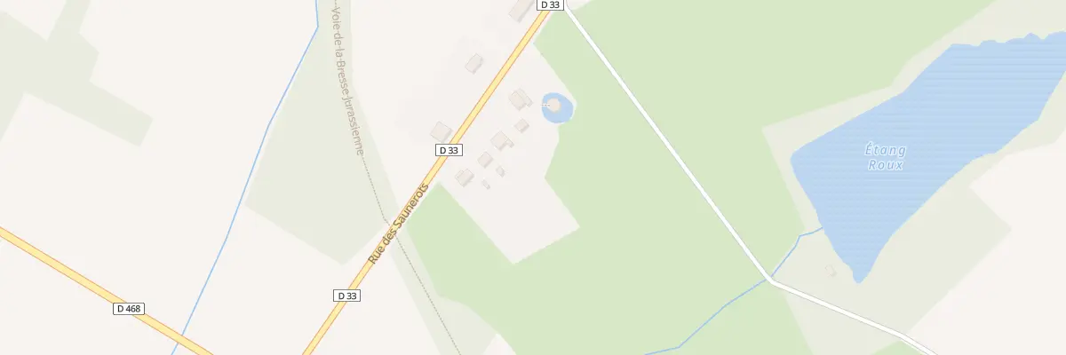 Plan du 6 Rue des Saunerots à Foulenay