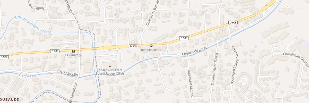 Plan du 5171F Av Salvador Allende à Allauch