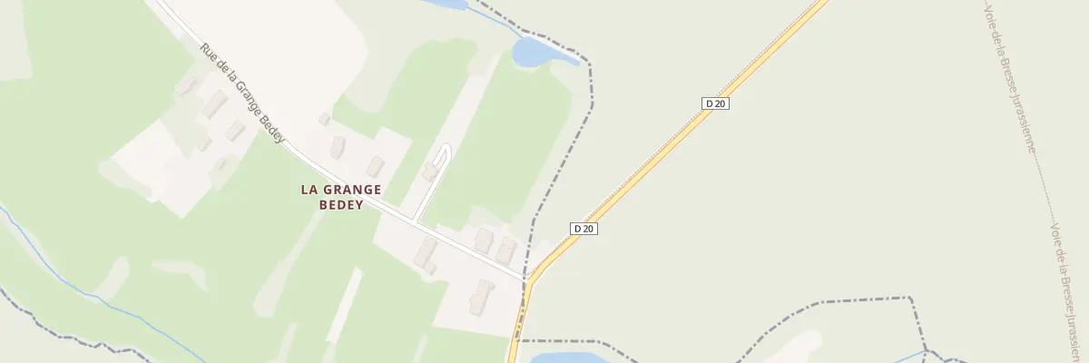 Plan du 55 Grange Bedey à Larnaud